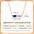 cheap Gifts-Personalized Custom Birthstone Necklace Custom Best Gift for Mom Jewelry with Unique Birthstone for Wife or Partner