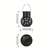 billige Landskapslys-4 stk led utendørs solcellelys terrasselys drevet liten hengende kule flammelampe hul hengende lampe tregren atmosfære led lampe gårdsplass hage hengelys