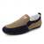 billiga Slip-On vardagsskor-casual loafers i nylon för män med design med dubbla strukturer och bekväma slip-on - lämpliga för kontor och fritidsutflykter
