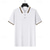 preiswerte Klassisches Poloshirt für Herren-Herren Golfshirt Piqué-Poloshirt Lässig Geschäft Gerippter Polokragen Kurzarm Mode Basic Einfarbig Knöpfe Sommer Frühling &amp; Herbst Normale Passform Schwarz Hellgrün Dunkelgrün Khaki Golfshirt