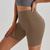 cheap Yoga Shorts &amp; Bikers-Women&#039;s Gym Shorts Yoga Shorts Workout Shorts Tummy Control Butt Lift High Waist Yoga Gym Workout Pilates Shorts Navy Black Coffee Spandex Sports Activewear Stretchy Slim