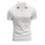 cheap Men&#039;s Classic Polo-Men&#039;s Golf Shirt Golf Polos Shirts Work Casual V Neck Short Sleeve Basic Modern Plain Jacquard Summer Spring Regular Fit Apricot White Brown Light Grey Army Green Light Blue Golf Shirt