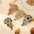 abordables Articles de fête-1 pièce/ensemble de broche exquise en cristal brillant coloré en forme de rose pour robe de soirée pour filles, accessoires de mode de mariage pour dames
