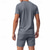 cheap Men's Basic Tees sets-Men's T-shirt Suits 2 Pieces Outfits Tee &amp; Shorts Short Sleeve V Neck Summer Plain Fashion Casual 2 Piece Vacation Daily Wear Going out Black White Orange Top Tee for Men