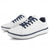 billige Herresko til golf-hvite og svarte ytelsesgolfsneakers for menn, slitesterk mikrofiberkonstruksjon, ideell for hverdagsgolfere