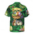 preiswerte Vintage Hemd-Ostern Herren Hase Eier Frohe Ostern Hemd Kubanisches Hemd Knopfhemd Kurzarm Vintage-Retro Urlaub Festtage Festival Sommer Frühling Hemd mit Camp-Kragen 3D-Druck Grün