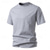 cheap Men&#039;s Casual T-shirts-Men&#039;s T Shirt Tee Short Sleeve Shirt Tee Top Short Sleeve Crew Neck Summer Plain Fashion Designer Basic Classic Vacation Street Going out Black White Light Grey Top Tee for Men