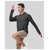 cheap Tees &amp; Shirts-Men&#039;s Hiking Tee shirt Long Sleeve Hooded Tee Tshirt Outdoor Stretchy Terylene Dark Grey Black White Fishing Workout