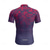 cheap Men&#039;s Jerseys-Men&#039;s Cycling Jersey Short Sleeve Bike Tee Tshirt Jersey with 3 Rear Pockets Mountain Bike MTB Breathable Quick Dry Anatomic Design Wicking Dark Pink Dark Purple Red Gradient Sports Clothing Apparel