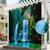 cheap Waterproof Curtains-2 Panels Outdoor Curtain Privacy Waterproof, Sliding Patio Curtain Drapes, Pergola Curtains Grommet 3D Forest Landscape For Gazebo, Balcony, Porch, Party