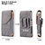 cheap Universal Phone Bags-Men Cellphone Loop Holster Case Belt Waist Bag Props PU Leather Purse Phone Wallet Vintage Belt Mobile Phone Protective Sheath