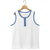 cheap Tank Tops-Men&#039;s Tank Top Vest Undershirt Sleeveless Shirt Sleeveless U Neck Summer Color Block Patchwork Fashion Classic Comfortable Zipper Street Casual Sports Black White Navy Blue Top Tee for Men