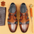 abordables Sandales en cuir haut de gamme-Sandales de pêcheur en cuir véritable pour hommes avec doubles brides de moine - chaussures élégantes pour le travail, les loisirs et les événements