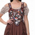 cheap Corsets-Retro Vintage Medieval Renaissance Corset Vest Bustier Viking Lace up Floral Women&#039;s Celtic Fantasy Halloween Carnival Masquerade Vacation Casual Daily LARP Adults&#039; Vest