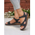 cheap Comfort Sandals-Open-Toe Hook-and-Loop Sandals for Women - Casual Summer Comfort Wedge Sandals for Walking &amp; Travel