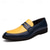 economico Mocassini-mocassini in similpelle rossi e bianchi per uomo - eleganti scarpe eleganti bicolore per lavoro e eventi speciali