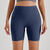 cheap Yoga Shorts &amp; Bikers-Women&#039;s Gym Shorts Yoga Shorts Workout Shorts Tummy Control Butt Lift High Waist Yoga Gym Workout Pilates Shorts Navy Black Coffee Spandex Sports Activewear Stretchy Slim