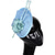 cheap Fascinators-Headdress Tulle Faux Linen Fedora Hat Horse Race Vintage Cute With Floral Headpiece Headwear