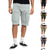 cheap Classic-Men&#039;s Cargo Shorts Shorts Summer Shorts Drawstring Elastic Waist Multi Pocket Plain Comfort Wearable Knee Length Outdoor Sport Daily Fashion Casual Black Khaki
