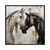 cheap Animal Paintings-Handmade Oil Painting Canvas Wall Art Decoration Modern Simple Style Steed for Home Dance Studio Decor Rolled Frameless Unstretched Painting