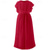 cheap Flower Girl&#039;s Dresses-Flower Girl Dress Kid&#039;s Girls&#039; Formal Dress Princess Dress Performance Wedding Party Elegant Beautiful Solid Color Sleeveless Crew Neck Wine Red Black 4 years+
