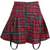 cheap Bottoms-Retro Vintage Punk &amp; Gothic 1980s Mini Skirt Pop Star Rocker High Waist Check Fancy Dress Women&#039;s Halloween Carnival Party Adults&#039; Skirt Spring &amp; Summer