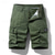 abordables Classique-Homme Shorts cargo Shorts Shorts d&#039;été Multi-poches Boutonné Poche à Rabat Uni Confort Portable Longueur Genou Extérieur Sport Quotidien Mode Occasionnel Noir Kaki