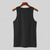 cheap Tank Tops-Men&#039;s Tank Top Vest Top Undershirt Sleeveless Shirt Sleeveless Square Neck Summer Plain Fashion Designer Basic Vacation Street Going out Black White Top Tee for Men