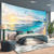 cheap Ocean Beach Tapestry-Landscape Ocean Beach Hanging Tapestry Wall Art Large Tapestry Mural Decor Photograph Backdrop Blanket Curtain Home Bedroom Living Room Decoration