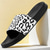 cheap Casual Sandals-Men's Slide Sandals with Leopard Print - Stylish Casual Footwear for Summer and Beach Outings