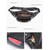 abordables Sacs pour homme-Sac banane vintage en cuir pour homme - Sac de poitrine à bandoulière avec plusieurs poches zippées, bandoulière réglable, sac de voyage élégant et sac de taille quotidien noir marron