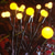 baratos Luzes de paisagem-2 peças luzes solares externas firefly groundlight 8 leds pátio jardim parque festa de casamento gramado atmosfera decoração luz respiração flash