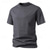 cheap Men&#039;s Casual T-shirts-Men&#039;s T Shirt Tee Short Sleeve Shirt Tee Top Short Sleeve Crew Neck Summer Plain Fashion Designer Basic Classic Vacation Street Going out Black White Light Grey Top Tee for Men
