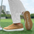 billige Herresko til golf-hvite og svarte ytelsesgolfsneakers for menn, slitesterk mikrofiberkonstruksjon, ideell for hverdagsgolfere