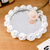 cheap Wall Sculptures-Rose Wreath Mirror Tray – Vintage Resin Decorative Tray with High-Definition Glass Mirror, Elegant Floral Design for Makeup Storage, Jewelry Display, Photography Prop, and Vanity Table Decor