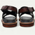 abordables Sandalias de vestir-Sandalias clásicas de tiras cruzadas para hombre en piel de primera calidad, elegantes y cómodas para uso diario y salidas informales.