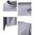 cheap Men&#039;s Casual T-shirts-Men&#039;s T Shirt Tee Short Sleeve Shirt Tee Top Short Sleeve Crew Neck Summer Plain Fashion Designer Basic Classic Vacation Street Going out Black White Light Grey Top Tee for Men