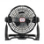 baratos Luzes e lanternas de acampamento-1 ventilador portátil de acampamento doméstico de 6 polegadas com rotação de 360 graus, display de potência com regulação de velocidade infinita, iluminação de inundação que pode ser pendurada ou em pé