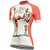 abordables Maillots pour femmes-Femmes Maillot de cyclisme Manche Courte Cyclisme T-shirt Maillot avec 3 poches arrière VTT Vélo tout terrain Respirant Séchage Rapide Design Anatomique Évacuation de l&#039;Humidité Rose Bleu Graphique