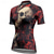 economico Maglie da donna-Per donna Maglia da Ciclismo Teschio Fiore Manica Corta Bicicletta Maglietta Maglia con 3 tasche posteriori Mountain Bike MTB Asciugatura Rapida Design Anatomico Assorbente Traspirante Gli sport
