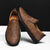 billiga Slip-On vardagsskor-slip-on loafers i beige mocka för män – handgjorda mockasinskor för vardagsbruk