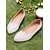 ieftine Mama miresei/mirelui-balerini din dantela alba pentru mirese - pantofi de nunta eleganti cu broderie florala
