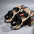 abordables sandalias de exterior-Sandalias deportivas para hombre para senderismo y actividades al aire libre con velcro ajustable: calzado cómodo para los amantes de la aventura.
