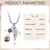 cheap For Women-Personalized Necklace with Photo Projection Stone Custom Best Gift for Mom – Unique Jewelry Gift for Loved Ones, Perfect for Special Occasions