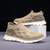abordables Chaussures Décontractées Slip-On-Baskets à enfiler en tricot texturé pour hommes, coupe confortable avec semelle épaisse à la mode, chaussures streetwear décontractées