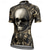 economico Maglie da donna-Per donna Maglia da Ciclismo Teschio Fiore Manica Corta Bicicletta Maglietta Maglia con 3 tasche posteriori Mountain Bike MTB Asciugatura Rapida Design Anatomico Assorbente Traspirante Gli sport
