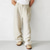 cheap Classic-Men&#039;s Linen Pants Trousers Summer Pants Beach Pants Buttons Pocket Plain Comfort Breathable Vacation Daily Holiday Hawaiian Boho Black Khaki