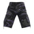 billige Klassisk-Herre Cargoshorts Camo Shorts Shorts Sommershorts Multi lomme Klapplomme Kamuflasje Kamuflasje Farge Komfort Anvendelig Knelengde utendørs Sport Daglig Mote Fritid Rød Lilla