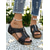 cheap Casual Sandals-Women&#039;s Rivet Wedge Sandals – Peep-Toe Cork Platform Shoes with Zipper Closure for Casual &amp; Summer Wear