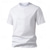 cheap Men&#039;s Casual T-shirts-Men&#039;s T Shirt Tee Short Sleeve Shirt Tee Top Short Sleeve Crew Neck Summer Plain Fashion Designer Basic Classic Vacation Street Going out Black White Light Grey Top Tee for Men